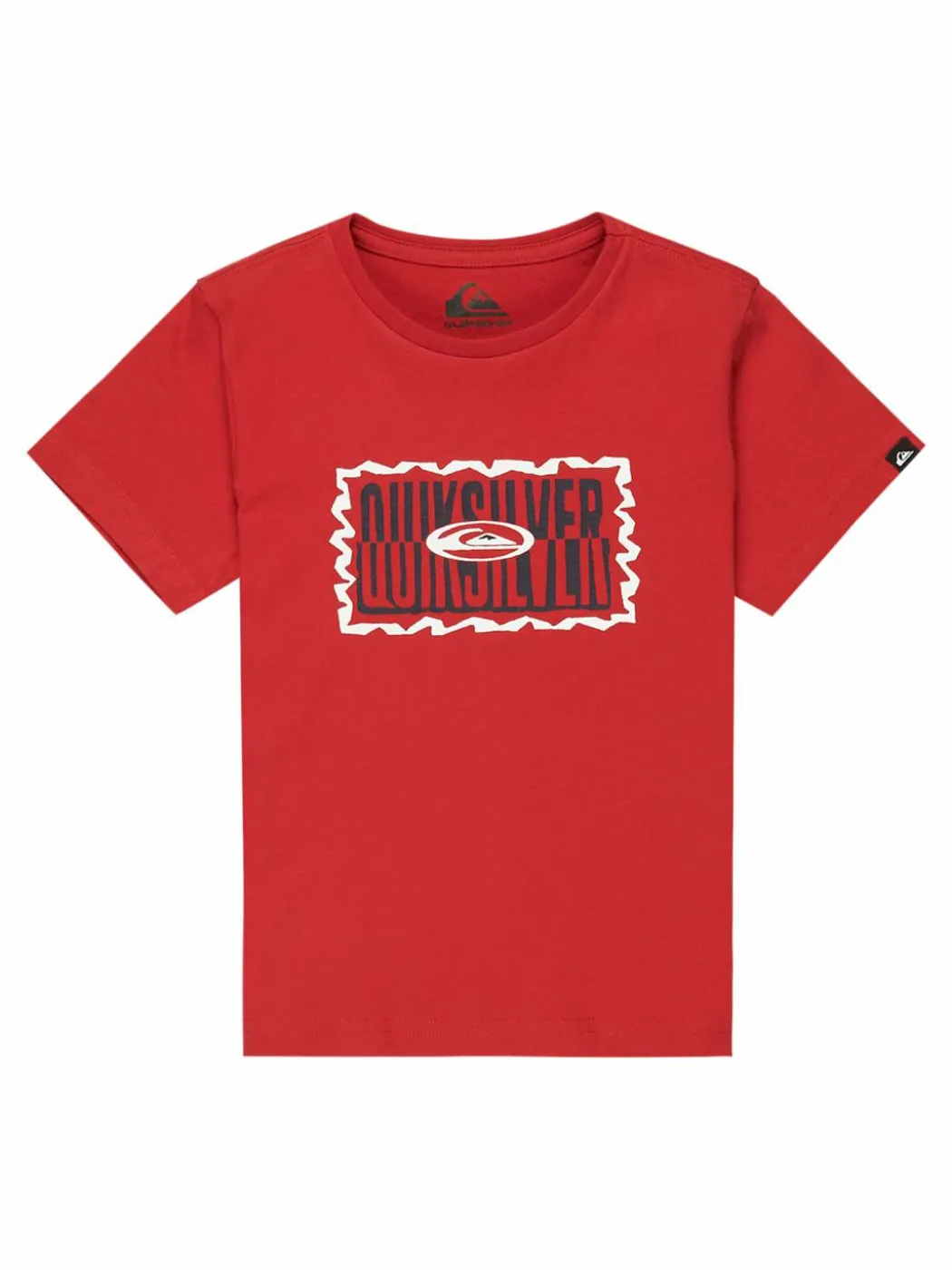 T-shirt Ev Gotam Foam EQKZT03568 Rosso Regular Fit