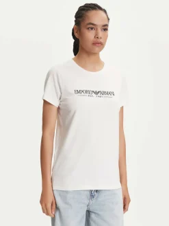 T-shirt EW000408 AF10881 U1131 Bianco Regular Fit