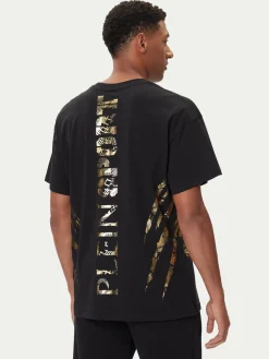 T-shirt FAEC MTK8358 STE001N Nero Loose Fit