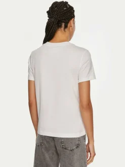 T-shirt 77HAHT01 CJ00T Bianco Regular Fit