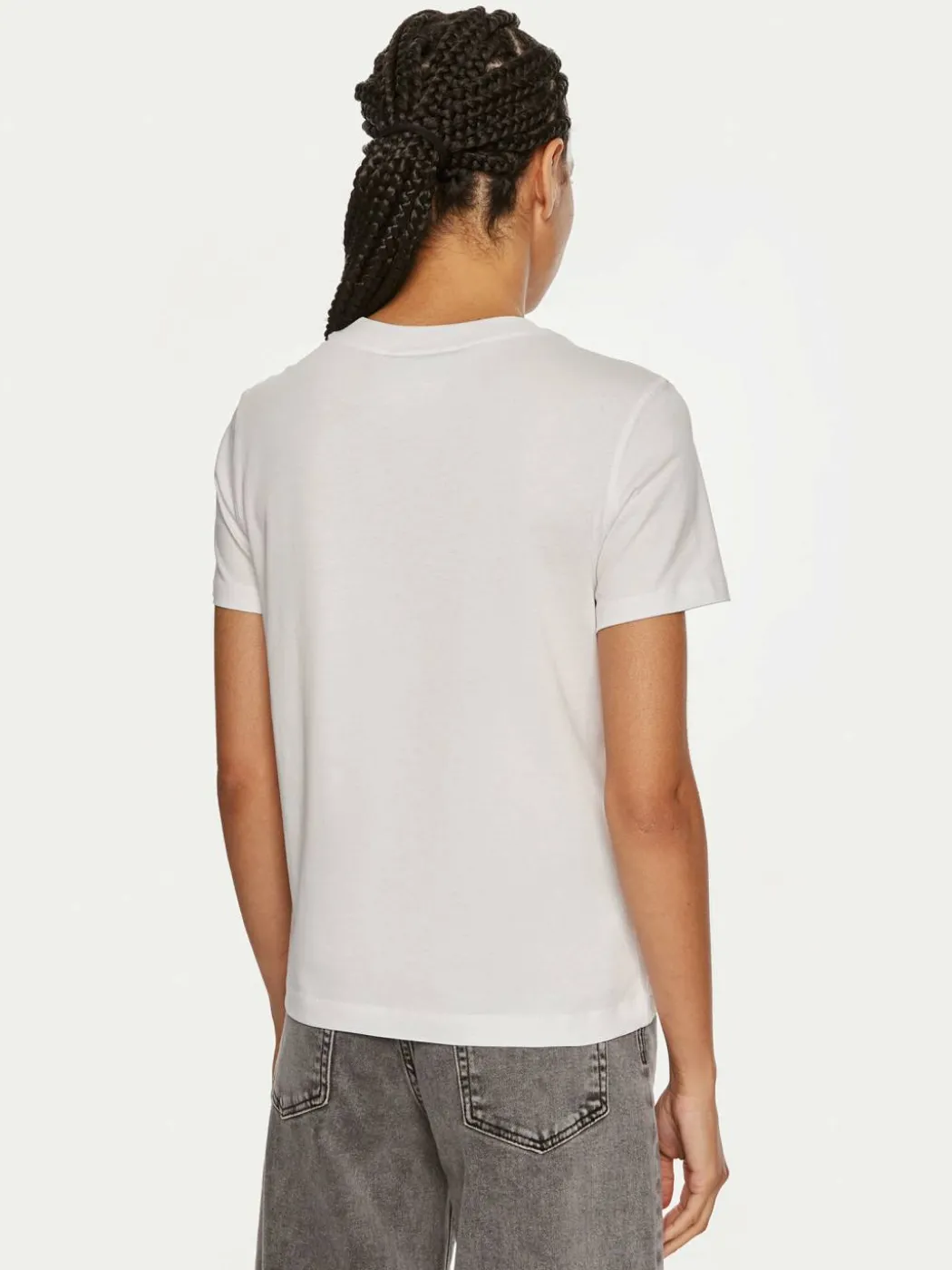 T-shirt 77HAHT01 CJ00T Bianco Regular Fit