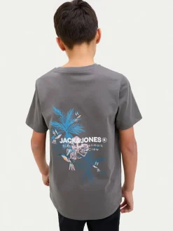 T-shirt Hawaii 12269831 Grigio Regular Fit