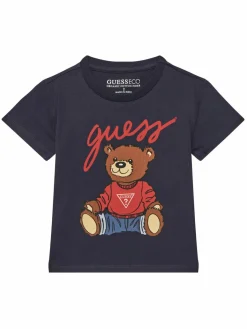 T-shirt H4BT01 I3Z14 Blu scuro Regular Fit