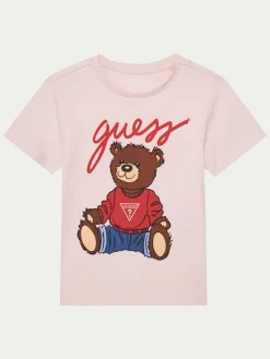 T-shirt H4BT01 I3Z14 Rosa Regular Fit