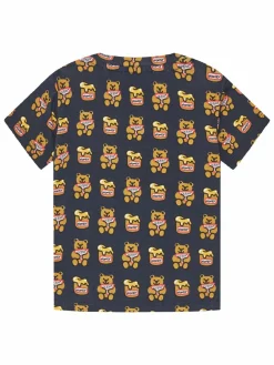 T-shirt H1YT00 K6YW1 Nero Regular Fit