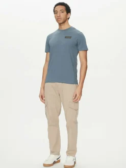 T-shirt Iaato NP0A4HFZ Blu Regular Fit