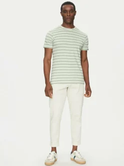 T-shirt Inrima 41-168 Verde Regular Fit
