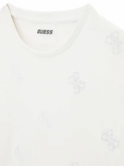 T-shirt J6GI35 I3Z14 Bianco Relaxed Fit