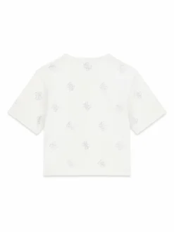 T-shirt J6GI35 I3Z14 Bianco Relaxed Fit