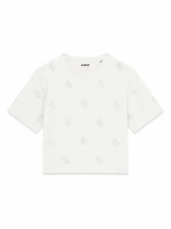 T-shirt J6GI35 I3Z14 Bianco Relaxed Fit