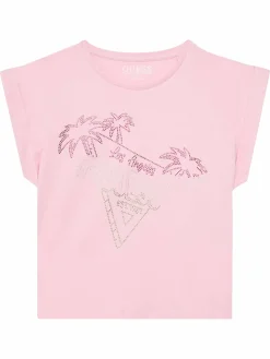 T-shirt J5GI32 K8HM4 Rosa Regular Fit