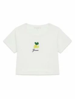 T-shirt J6GI10 K6YW4 Bianco Relaxed Fit
