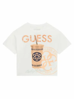 T-shirt J6GI06 K6YW4 Bianco Relaxed Fit