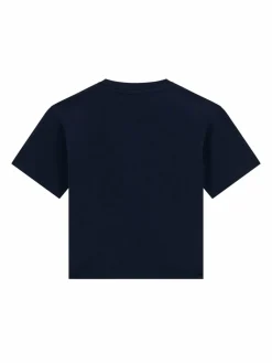 T-shirt J6GI05 K6YW4 Blu scuro Boxy Fit