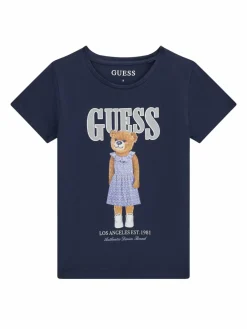 T-shirt J6GI04 K6YW4 Blu scuro Regular Fit