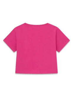 T-shirt J6GI10 K6YW4 Rosa scuro Relaxed Fit