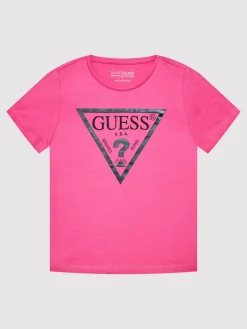 T-shirt J73I56 K8HM0 Rosa Regular Fit