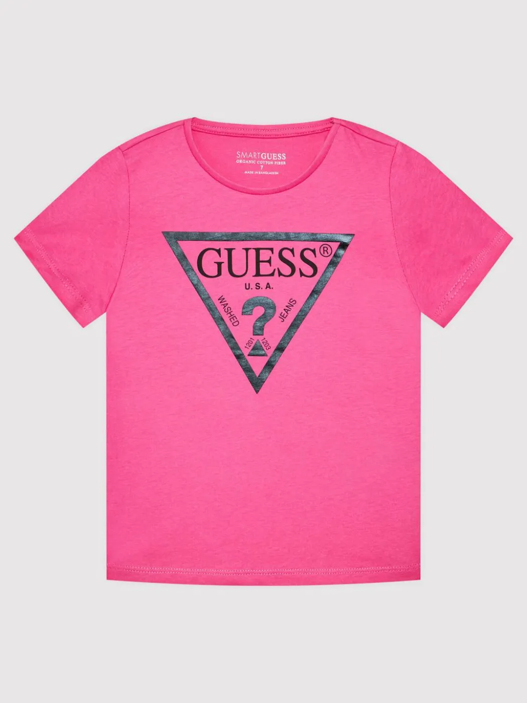 T-shirt J73I56 K8HM0 Rosa Regular Fit