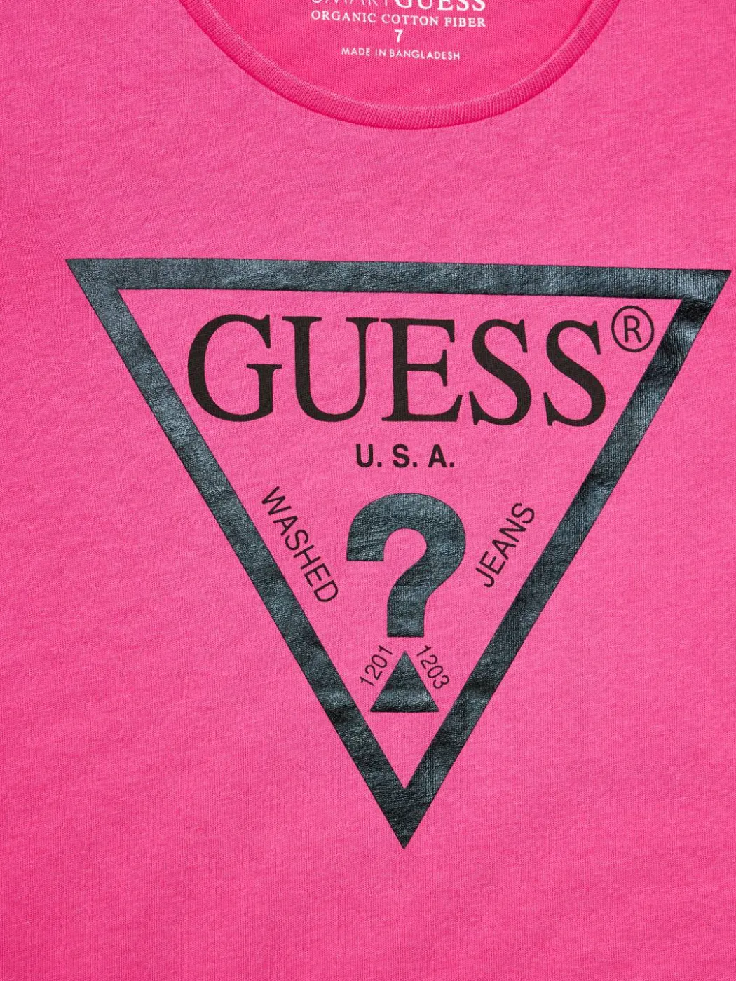 T-shirt J73I56 K8HM0 Rosa Regular Fit