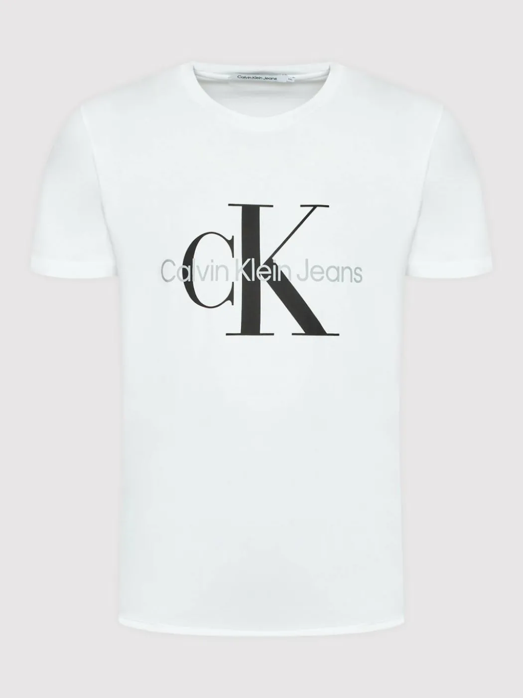 T-shirt J30J320935 Bianco Slim Fit
