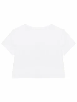 T-shirt J6RI02 K6YW4 Bianco Relaxed Fit