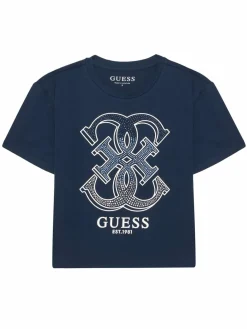 T-shirt J6RI28 K6YW4 Blu scuro Regular Fit