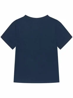 T-shirt J6RI24 K6YW4 Blu scuro Regular Fit