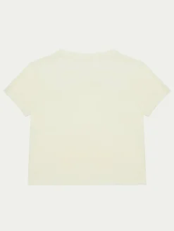 T-shirt J4YI48 KBXI2 Écru Regular Fit