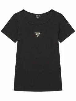 T-shirt J5YP03 KB1O1 Nero Regular Fit