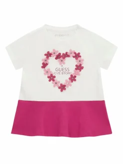 T-shirt K6GI20 K6YW4 Bianco Regular Fit