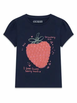 T-shirt K6GI07 K6YW4 Blu scuro Regular Fit