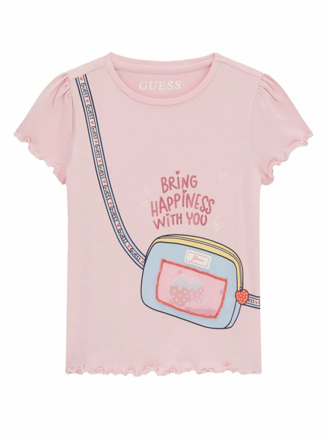 T-shirt K6GI06 K6YW4 Rosa Regular Fit