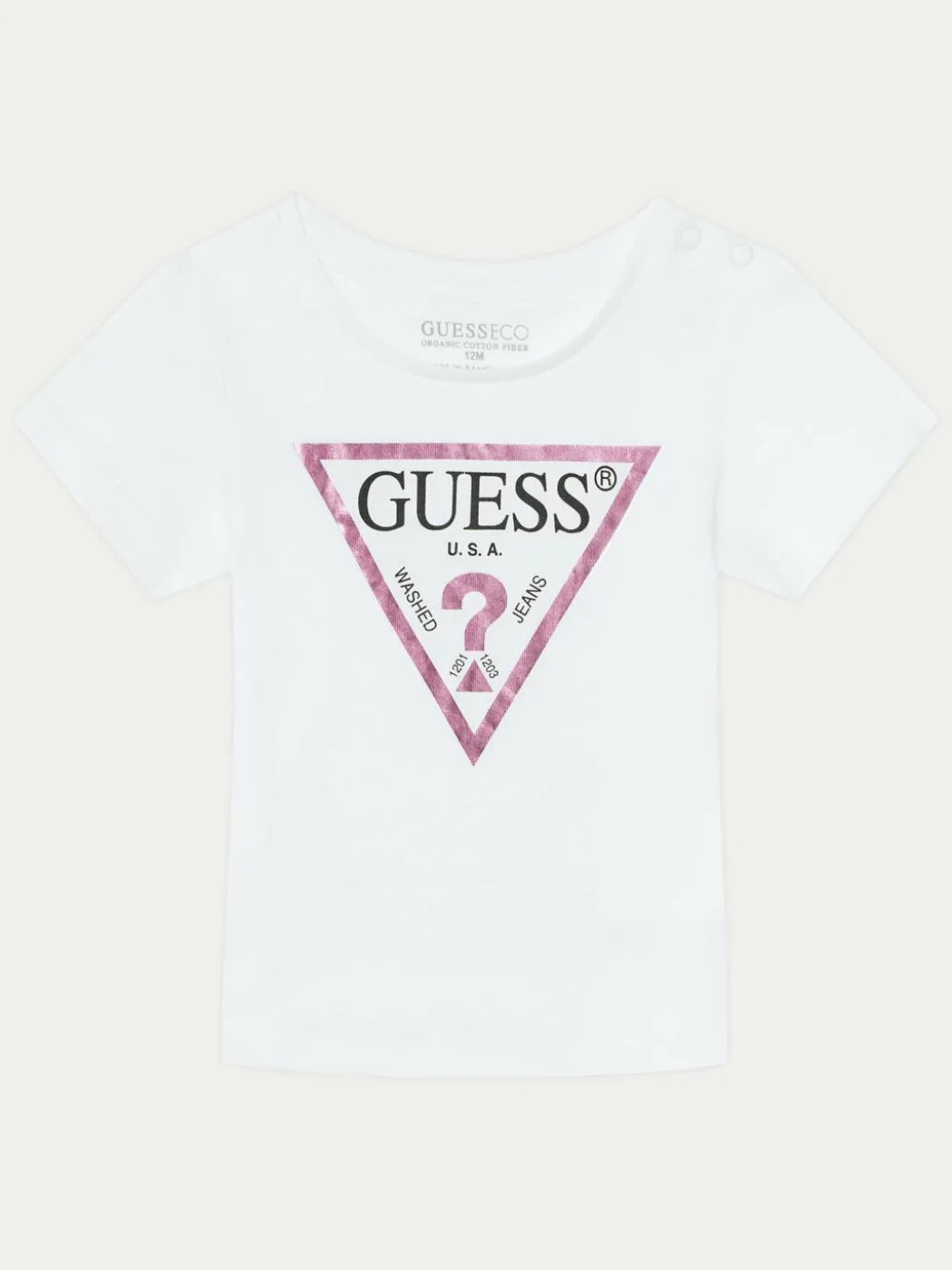 T-shirt K73I56 K8HM0 Bianco Regular Fit