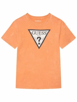 T-shirt L6GI18 K8HM4 Arancione Relaxed Fit