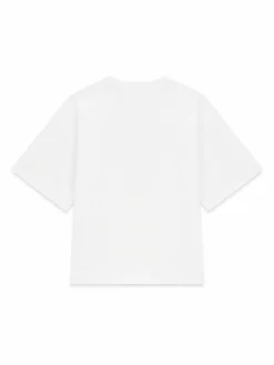 T-shirt L6GI18 K8HM4 Bianco Relaxed Fit