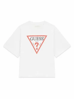 T-shirt L6GI18 K8HM4 Bianco Relaxed Fit