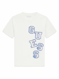T-shirt L6GI02 K8HM4 Bianco Relaxed Fit