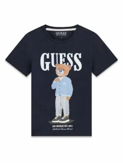 T-shirt L6GI09 K8HM4 Blu scuro Regular Fit