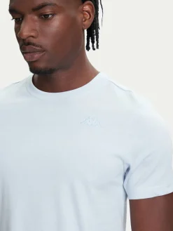 T-shirt Logo Korpo Cafers 304J150 Celeste Slim Fit