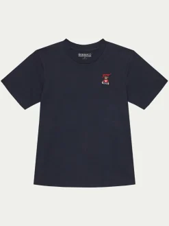 T-shirt L5RI33 I3Z14 Blu scuro Oversize