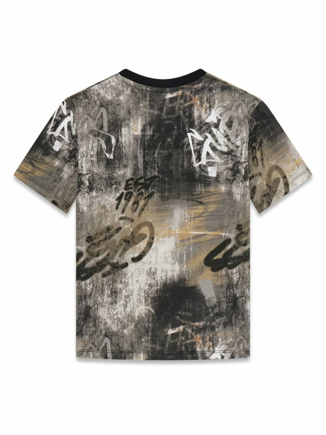 T-shirt L6RI04 K8HM4 Multicolore Oversize
