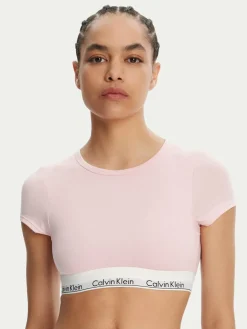 T-shirt LV00QF7213 Rosa Slim Fit