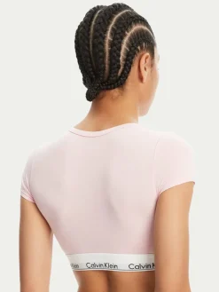T-shirt LV00QF7213 Rosa Slim Fit