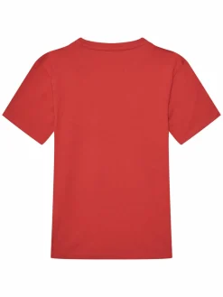 T-shirt L5YI38 K5M20 Rosso Regular Fit