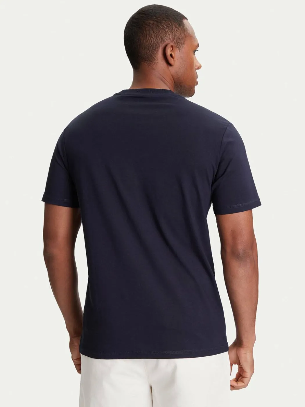 T-shirt M5YI62 K8FQ4 Blu scuro Regular Fit