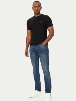 T-shirt M6YI24 K3728 Nero Extra Slim Fit