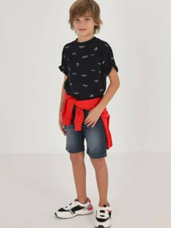 T-shirt 6085 Nero