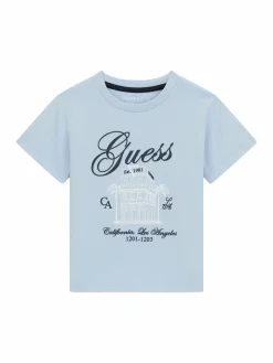 T-shirt N6GI00 K8HM4 Celeste Regular Fit