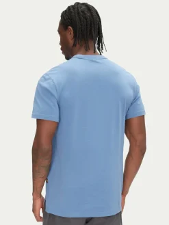T-shirt Nifous D24449-336 Celeste Regular Fit
