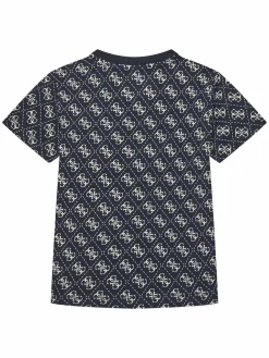 T-shirt N5YI04 K8HM4 Blu scuro Regular Fit